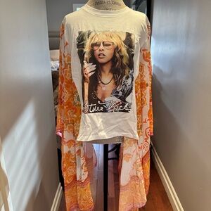 Don't Be a Lady Be a Legend Stevie Nicks Boho Tee - OneSize